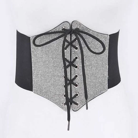 unbranded | Accessories | Bnwt Plus Size Rhinestone Lacing 